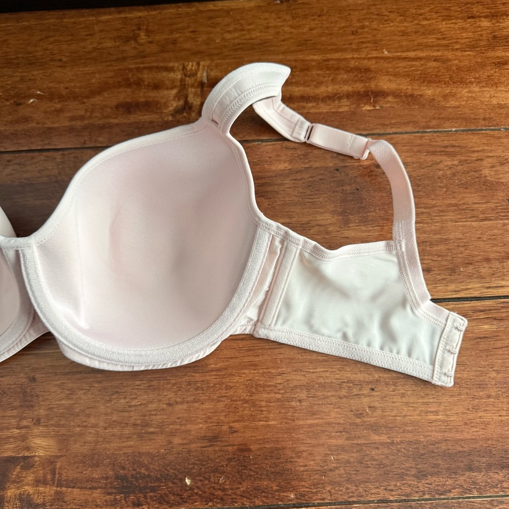 Cacique Pink Lightly Lined Balconette Bra Size 36DD - Picture 6 of 9
